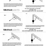 LED Strip Wall Light, 47"