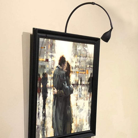 ML-FM Frame Mounted Picture Light - Perfect Art Lights